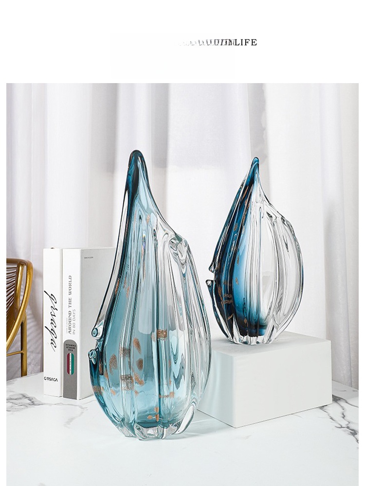 Luxury Lifestyle Brands - Nordic Style Glass Vase Creative Home