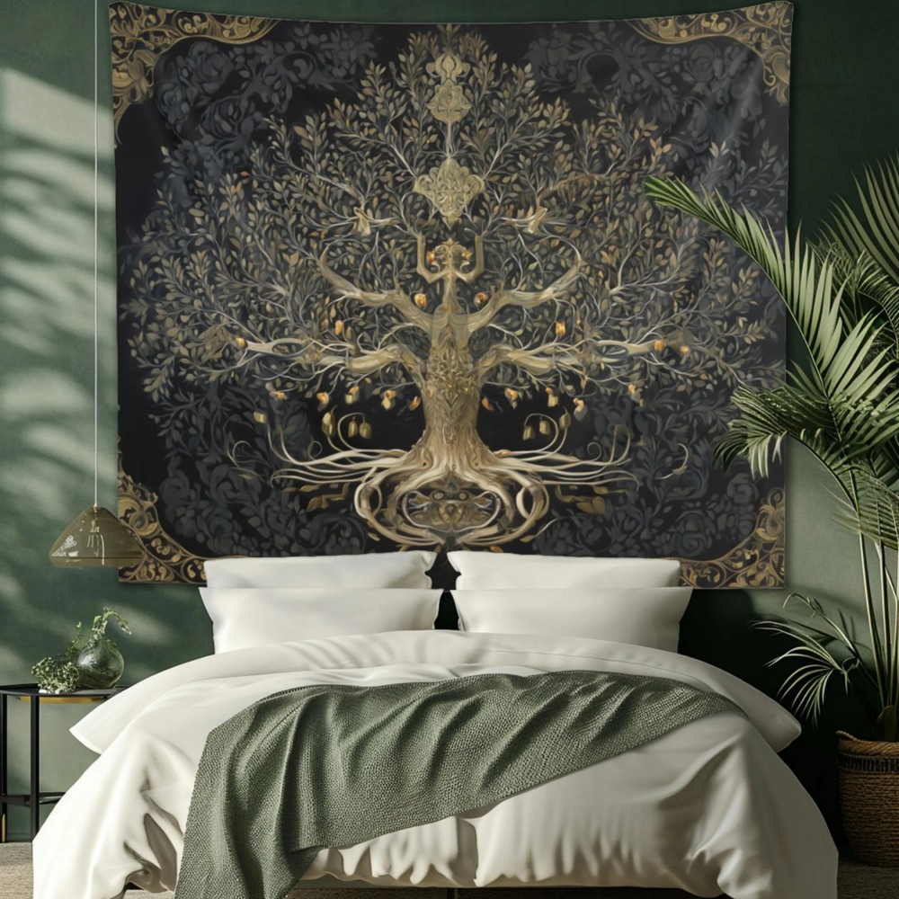 Luxury Lifestyle Background - VIKAMA Light Luxury Tree of Life