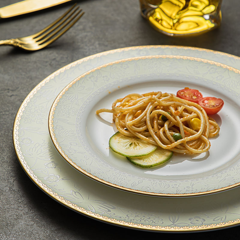 Creative Gold-plated Floral Bo - Gold Plated Cutlery review and price